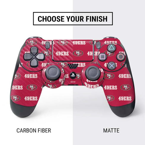 NFL San Francisco 49ers Blitz Series PS4 Controller Skin